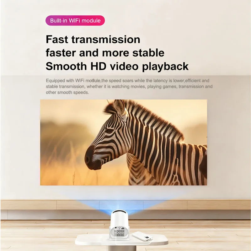 Portable Mini Projector Y2S Home HD Projector Home Cinema Outdoor Mobile Cinema Bedroom Projection Office Projection